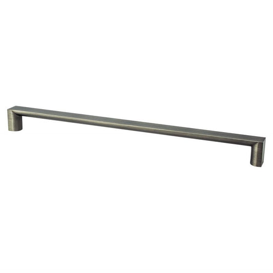 13.13" Contemporary Square Appliance Pull in Graphite from Elevate Collection