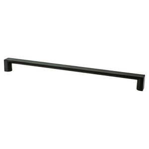 13.13' Contemporary Rectangular Appliance Pull in Matte Black from Elevate Collection