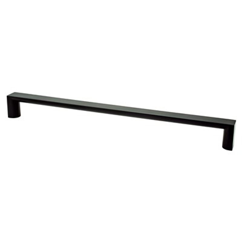 18' Contemporary Appliance Pull in Matte Black from Elevate Collection
