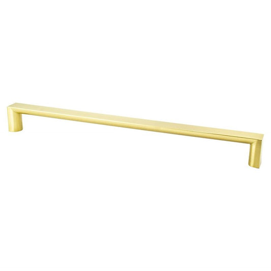 19.31" Contemporary Appliance Pull in Satin Gold from Elevate Collection