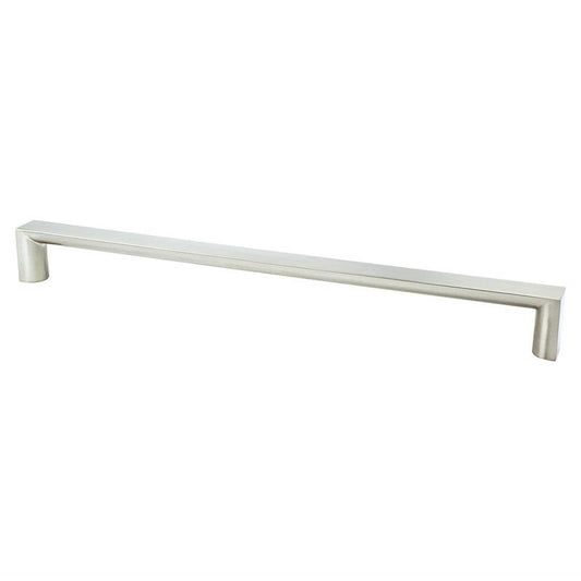 19.31" Contemporary Rectangular Appliance Pull in Brushed Nickel from Elevate Collection