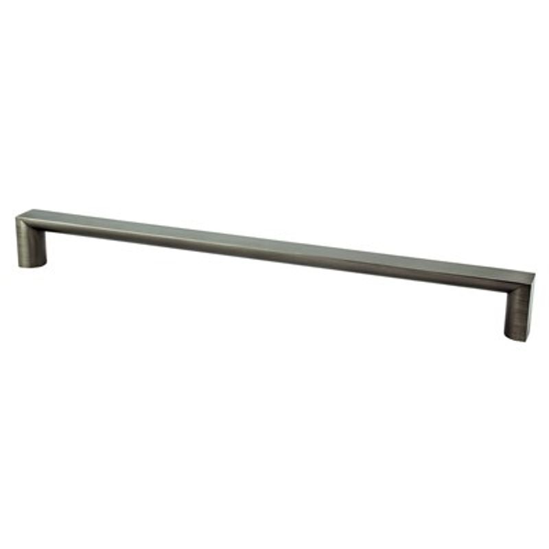 19.31' Contemporary Rectangular Appliance Pull in Graphite from Elevate Collection