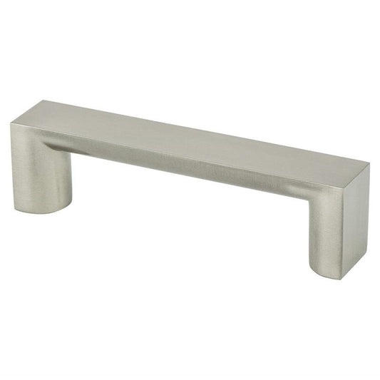 4.31" Contemporary Square Pull in Brushed Nickel from Elevate Collection