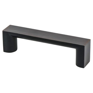 4.31' Contemporary Square Pull in Verona Bronze from Elevate Collection