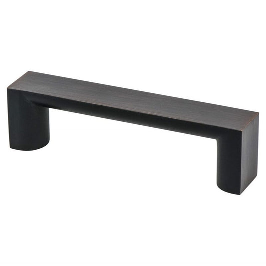 4.31" Contemporary Square Pull in Verona Bronze from Elevate Collection