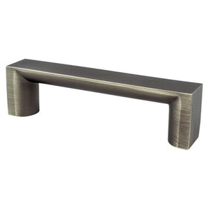 4.31' Contemporary Rectangular Pull in Graphite from Elevate Collection