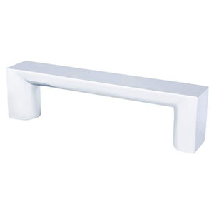 4.31' Contemporary Rectangular Pull in Polished Chrome from Elevate Collection