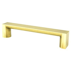5.56' Contemporary Square Pull in Satin Gold from Elevate Collection