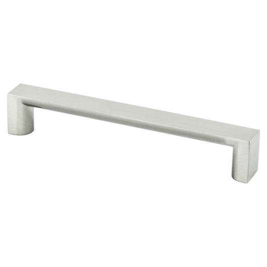 6.81" Contemporary Square Pull in Brushed Nickel from Elevate Collection