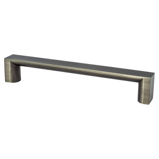 6.81" Contemporary Square Pull in Graphite from Elevate Collection