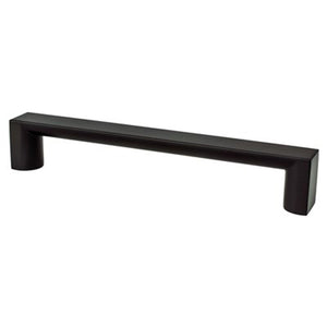 6.81' Contemporary Square Pull in Matte Black from Elevate Collection