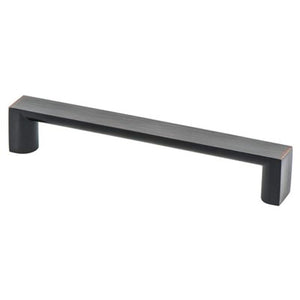 6.81' Contemporary Square Pull in Verona Bronze from Elevate Collection