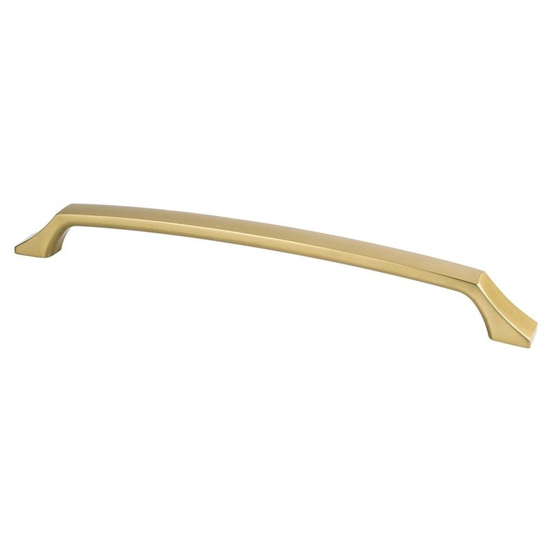 12.88' Contemporary Appliance Pull in Modern Brushed Gold from Epoch Edge Collection