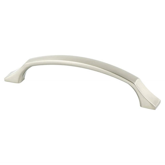 5.81" Contemporary Arch Pull in Brushed Nickel from Epoch Edge Collection