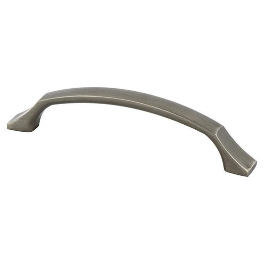 5.81" Contemporary Arch Pull in Vintage Nickel from Epoch Edge Collection