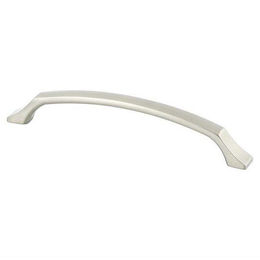 7.13" Contemporary Arch Pull in Brushed Nickel from Epoch Edge Collection