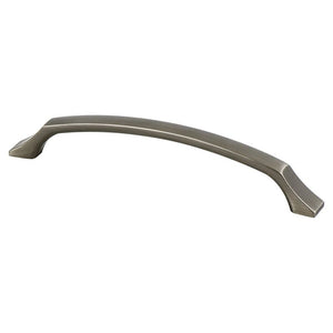 7.13' Contemporary Arch Pull in Vintage Nickel from Epoch Edge Collection