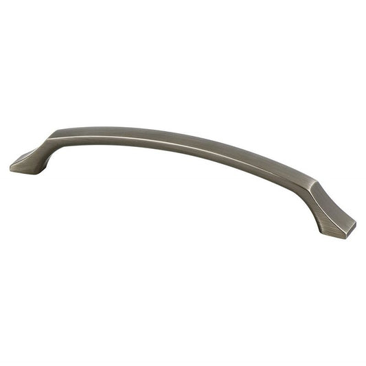 7.13" Contemporary Arch Pull in Vintage Nickel from Epoch Edge Collection