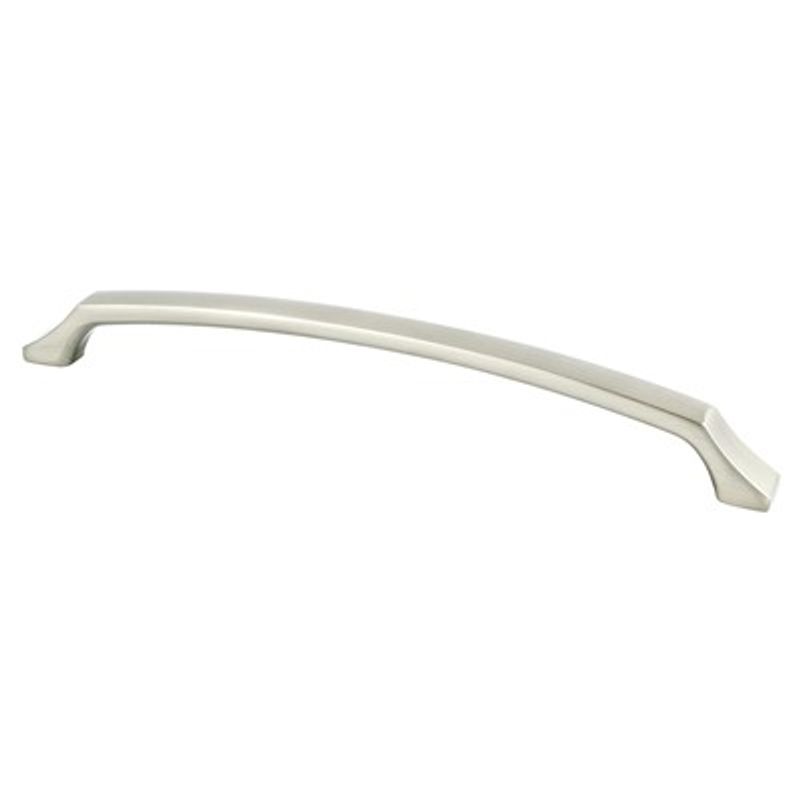 9.5' Contemporary Arch Pull in Brushed Nickel from Epoch Edge Collection