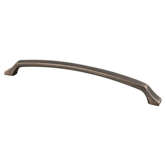 9.5" Contemporary Arch Pull in Verona Bronze from Epoch Edge Collection