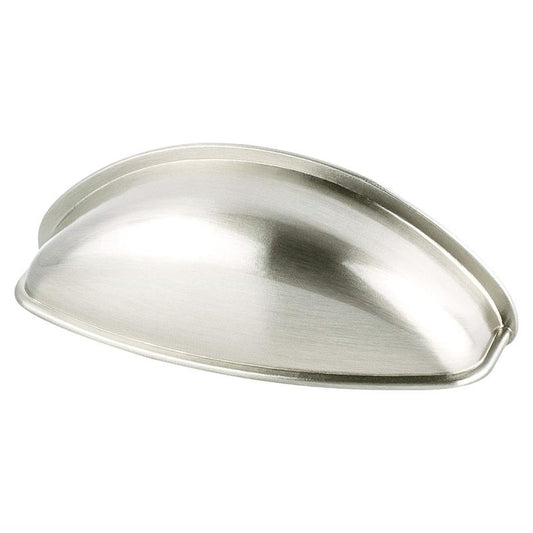 3.06" Transitional Modern Cup in Brushed Nickel from Euro Moderno Collection