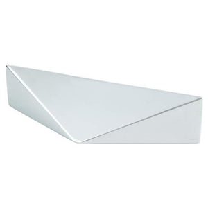 3.44' Contemporary Pointed Pull in Polished Chrome from Facet Collection
