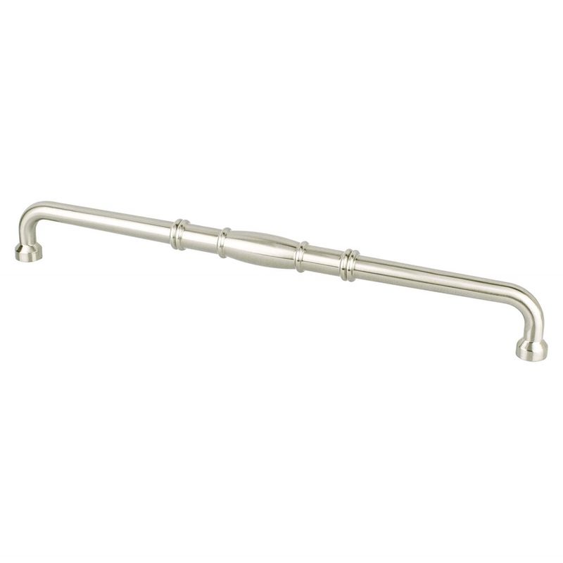 19' Transitional Modern Appliance Pull in Brushed Nickel from Forte Collection