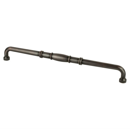 19" Transitional Modern Appliance Pull in Verona Bronze from Forte Collection