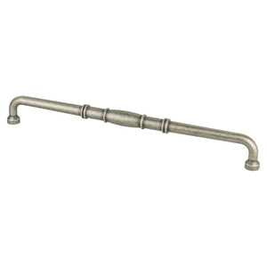 19' Transitional Modern Appliance Pull in Weathered Nickel from Forte Collection