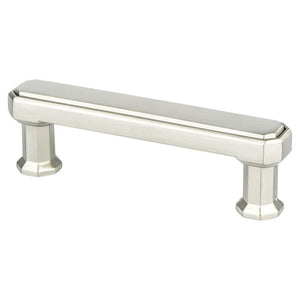 3.69' Traditional Rectangular Pull in Brushed Nickel from Harmony Collection
