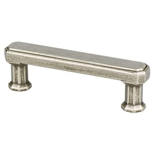 3.69' Traditional Rectangular Pull in Weathered Nickel from Harmony Collection