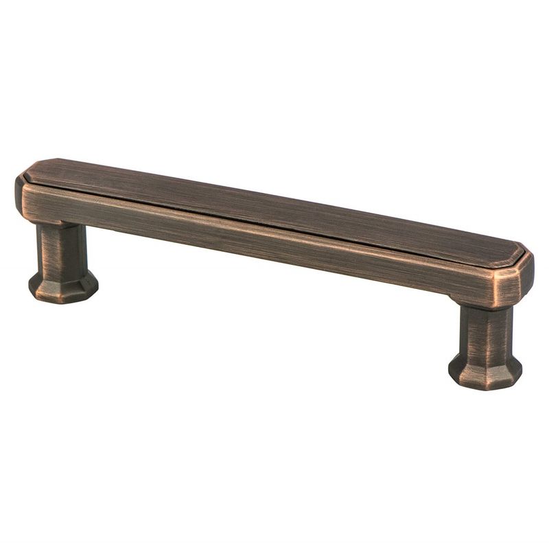 4.44' Traditional Rectangular Pull in Verona Bronze from Harmony Collection