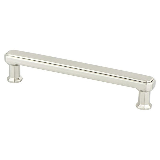 5.69" Traditional Rectangular Pull in Brushed Nickel from Harmony Collection