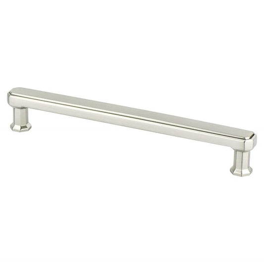 6.88" Traditional Rectangular Pull in Brushed Nickel from Harmony Collection