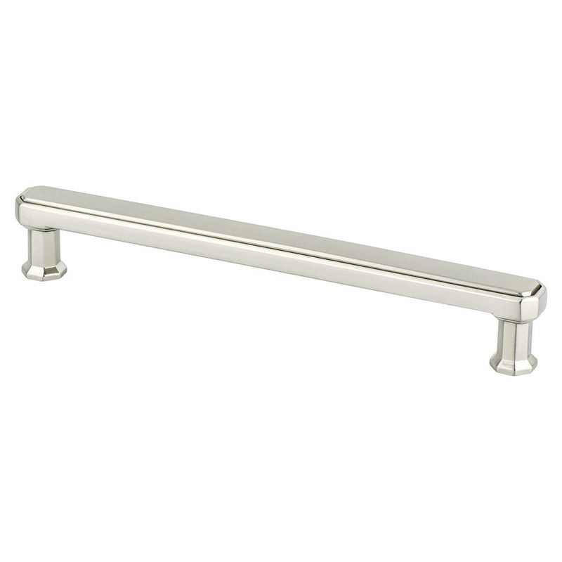 6.88' Traditional Rectangular Pull in Brushed Nickel from Harmony Collection