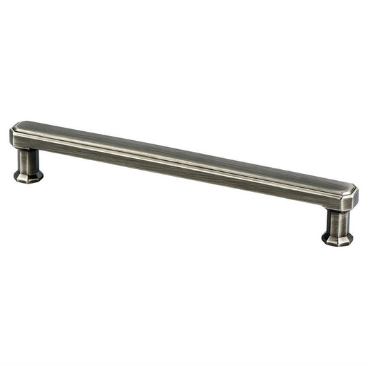 6.88" Traditional Rectangular Pull in Vintage Nickel from Harmony Collection
