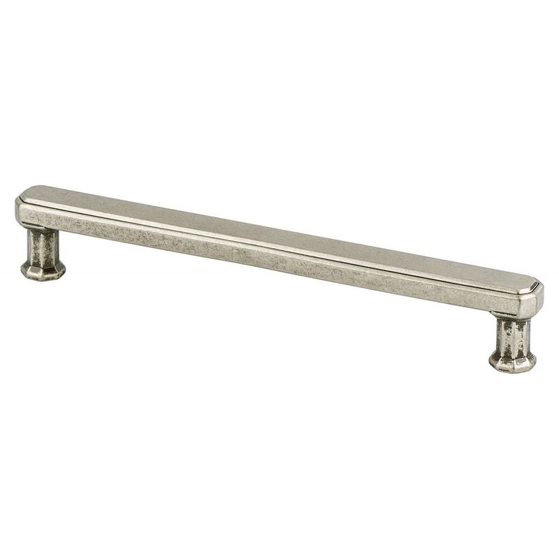 6.88' Traditional Rectangular Pull in Weathered Nickel from Harmony Collection