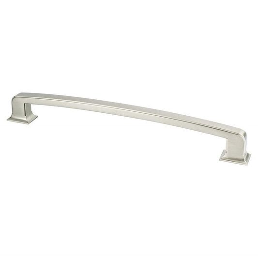 13.38" Traditional Rectangular Appliance Pull in Brushed Nickel from Hearthstone Collection