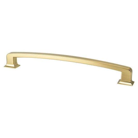 13.38" Traditional Appliance Pull in Modern Brushed Gold from Hearthstone Collection