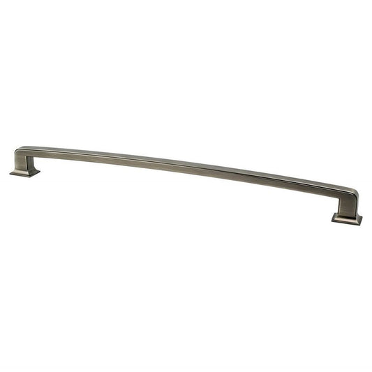 19.25" Traditional Appliance Pull in Vintage Nickel from Hearthstone Collection