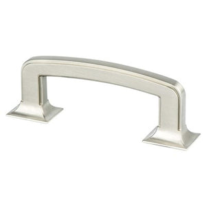 3.31' Traditional Rectangular Pull in Brushed Nickel from Hearthstone Collection