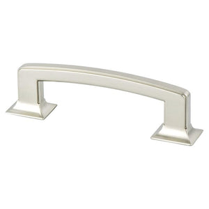 4.81' Traditional Rectangular Pull in Brushed Nickel from Hearthstone Collection