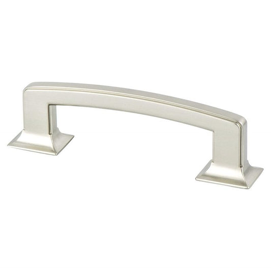 4.81" Traditional Rectangular Pull in Brushed Nickel from Hearthstone Collection