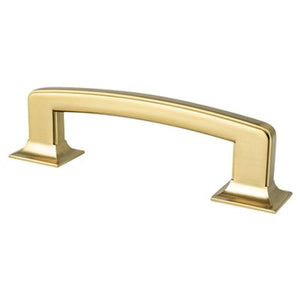 4.81' Traditional Flat Bar Pull in Modern Brushed Gold from Hearthstone Collection