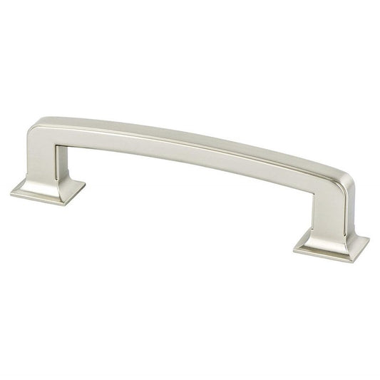 6.06" Traditional Rectangular Pull in Brushed Nickel from Hearthstone Collection