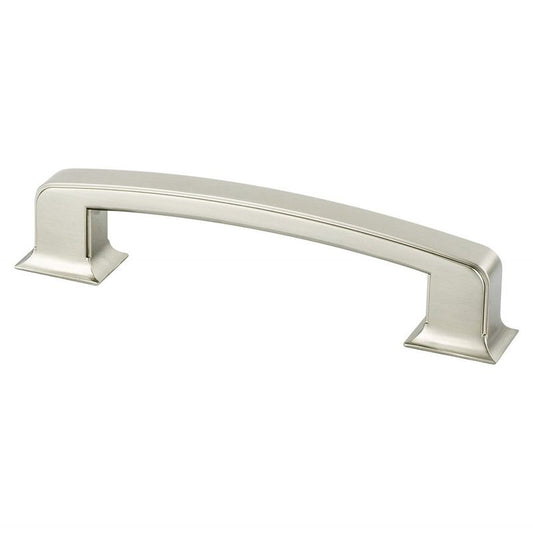 7.38" Traditional Rectangular Pull in Brushed Nickel from Hearthstone Collection