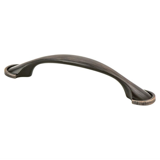 5.38" Traditional Arch Pull in Verona Bronze from Hillcrest Collection