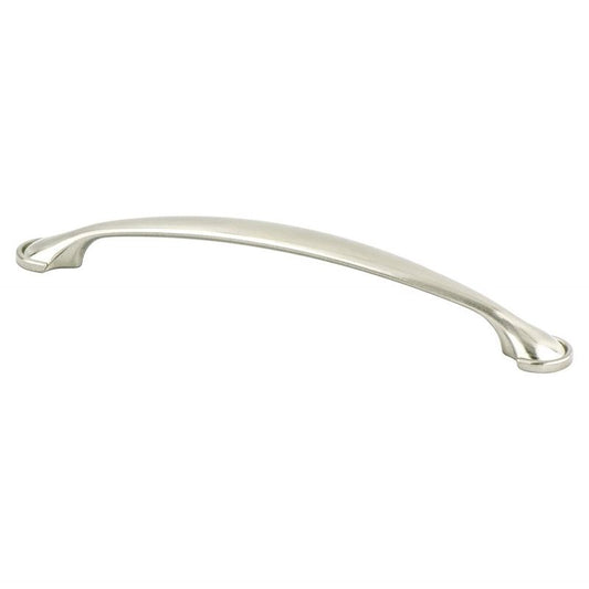 7.88" Traditional Arch Pull in Brushed Nickel from Hillcrest Collection