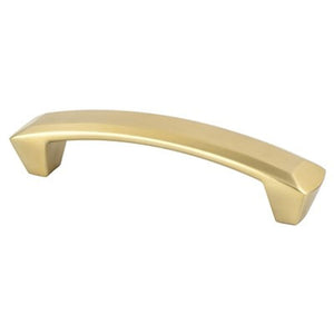 4.44' Contemporary Rectangular Pull in Modern Brushed Gold from Laura Collection