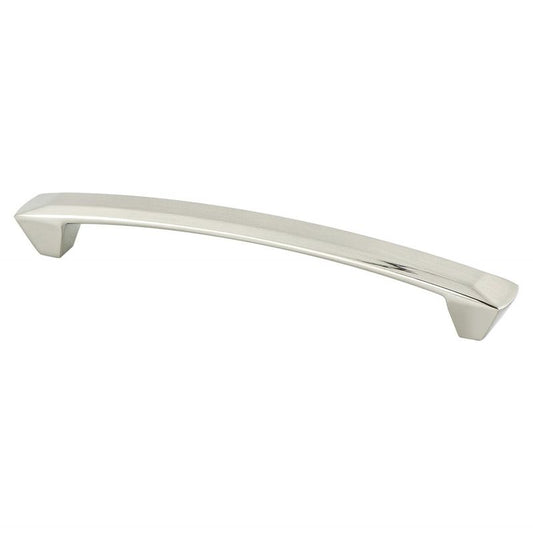 7.25" Contemporary Rectangular Pull in Brushed Nickel from Laura Collection